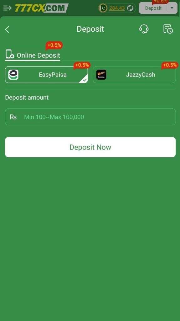 Deposit