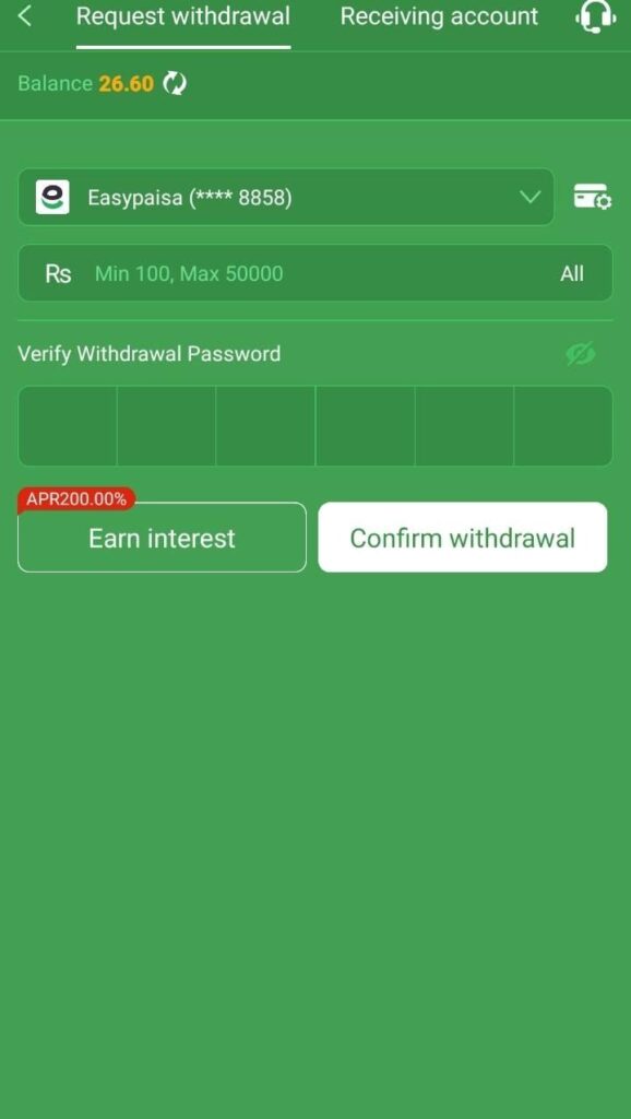 Withdraw